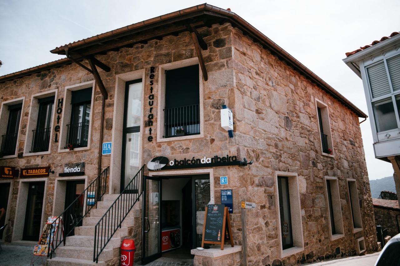 O balcón da ribeira Hotel Parada del Sil Bagian luar foto