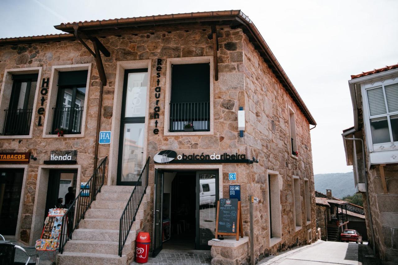 O balcón da ribeira Hotel Parada del Sil Bagian luar foto